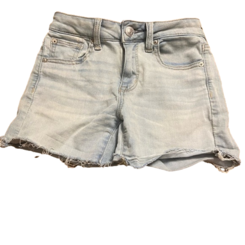 American Eagle Outfitters Next Level Stretch High Waisted Denim Shorts NWOT
